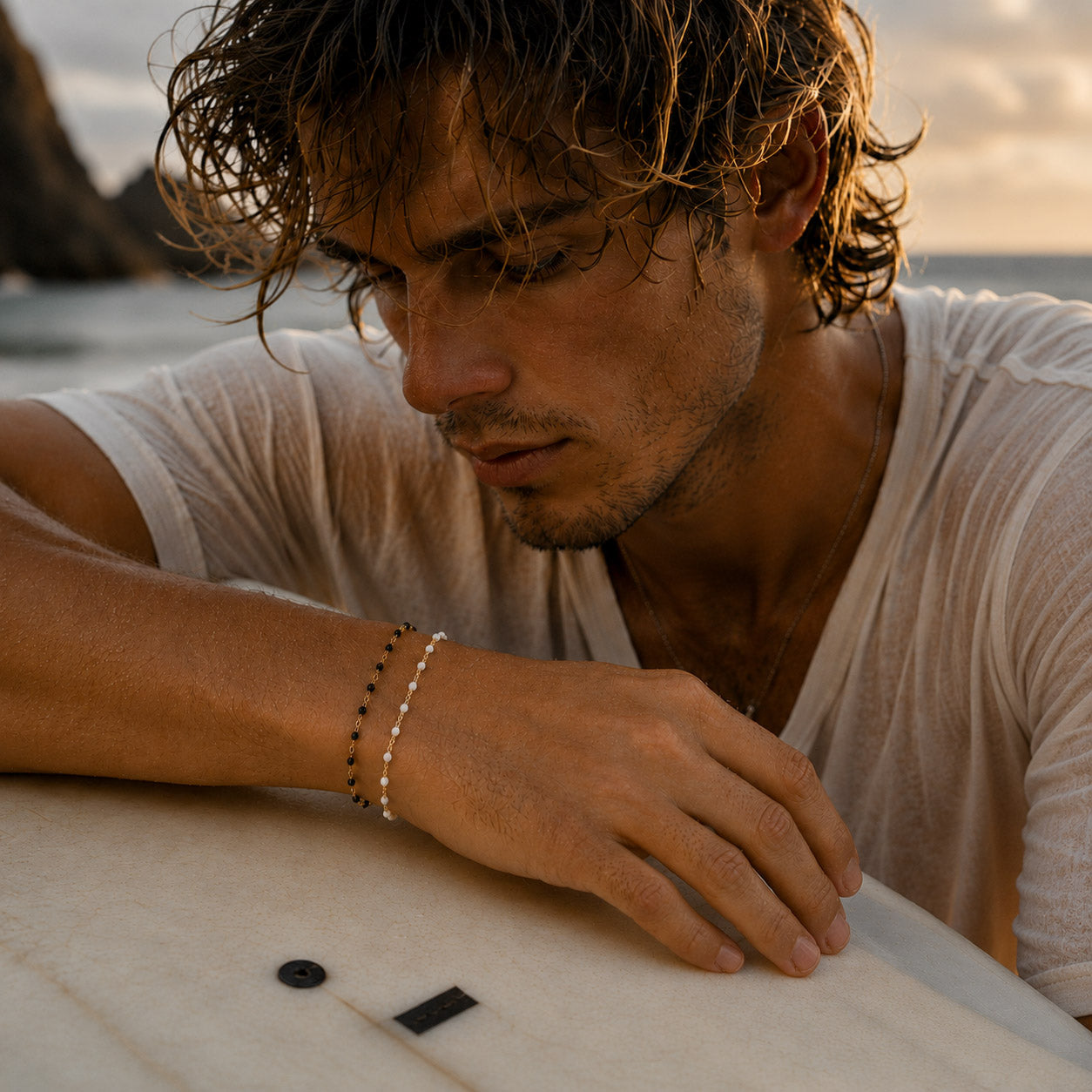 The Celeste Bracelet ⬩ White