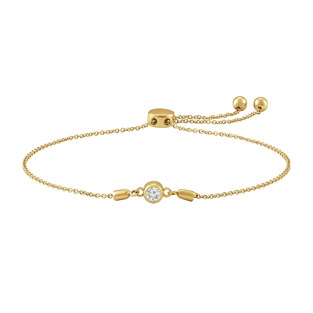 Round Bezel Family Bracelet