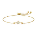Round Bezel Family Bracelet