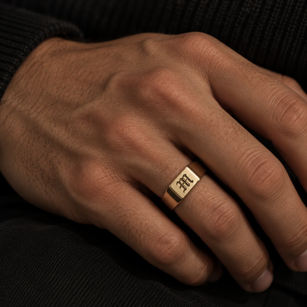 Rectangle Initial Signet ⬩ Old English
