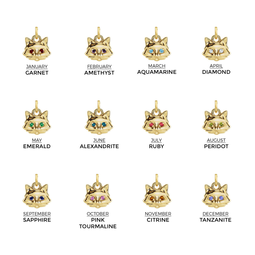 Mini Starry-Eyed Kitty Charm