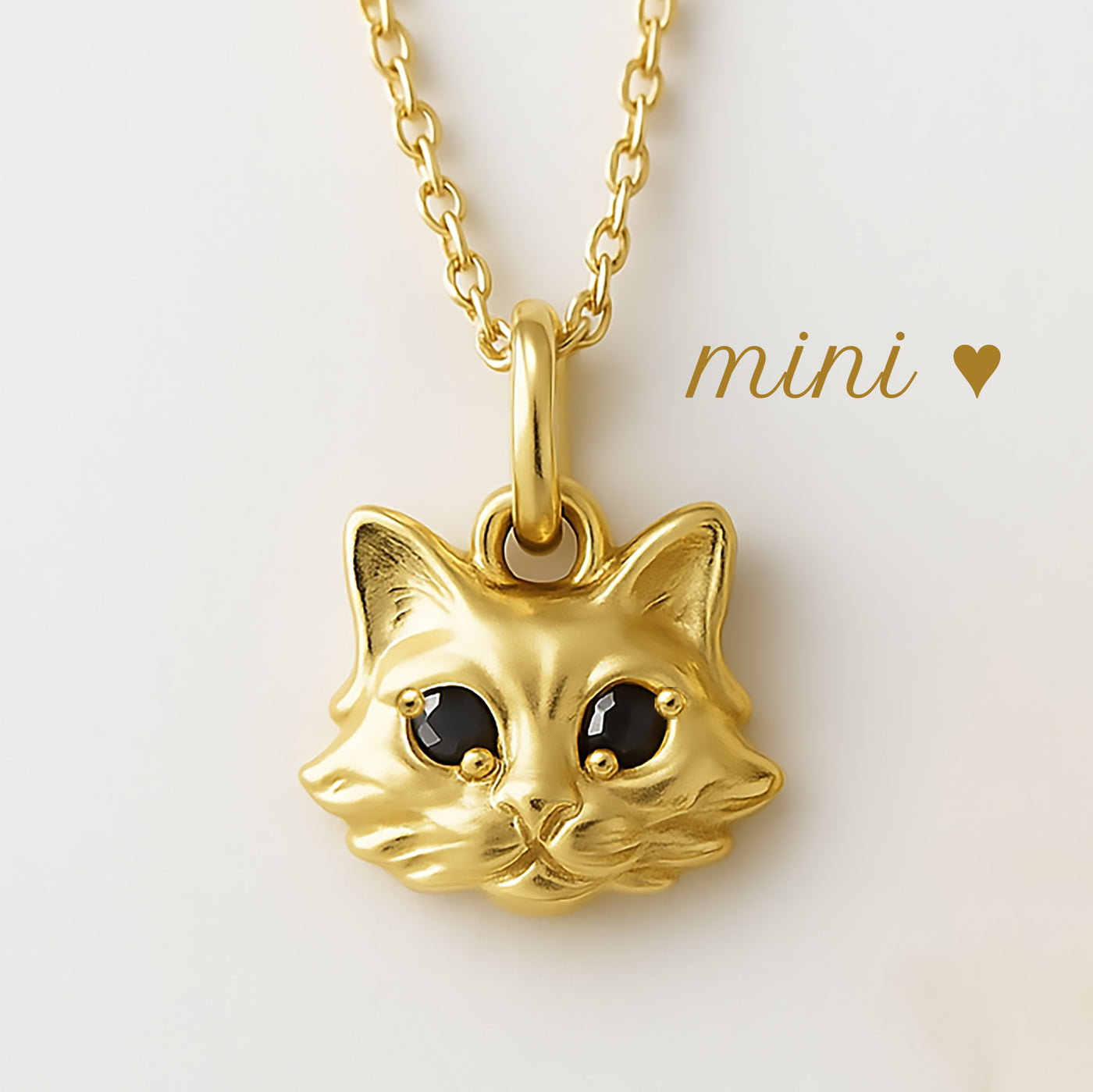 Mini Starry-Eyed Kitty Charm
