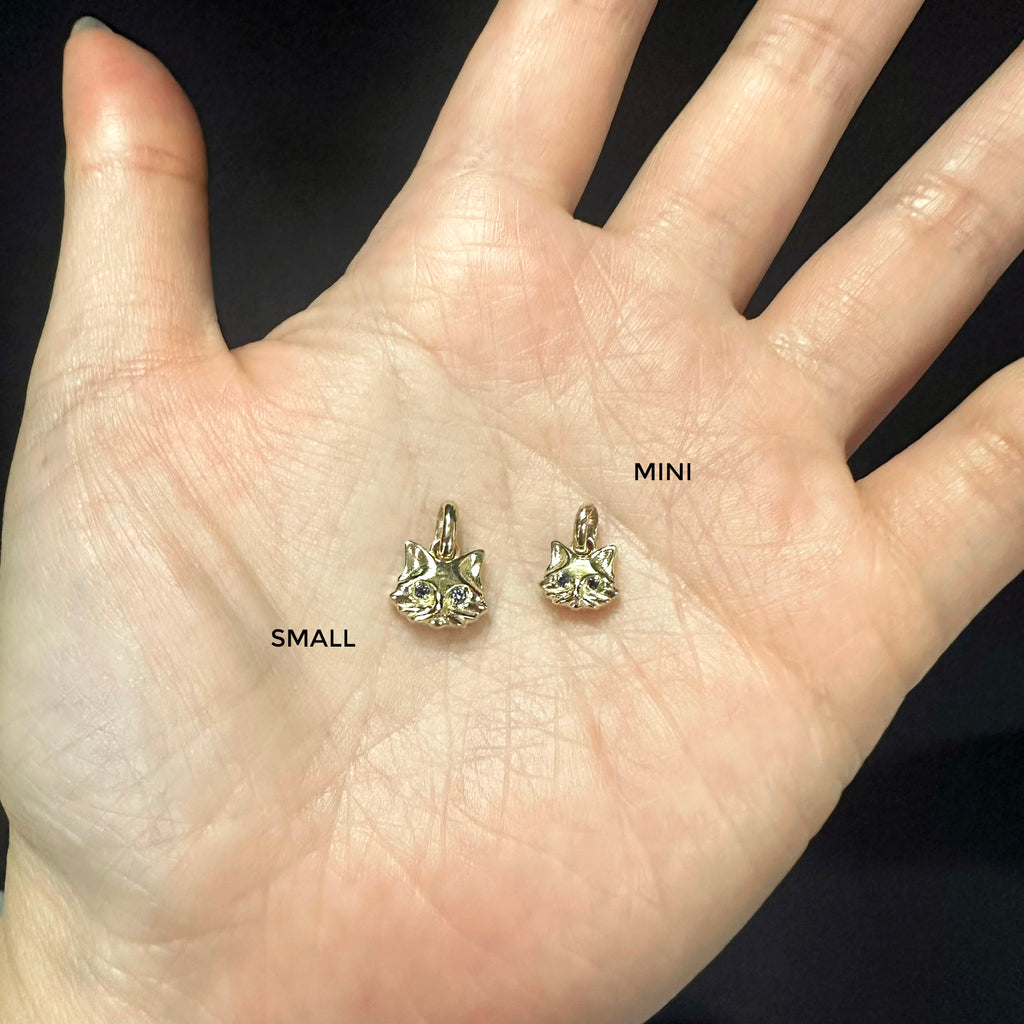 Mini Starry-Eyed Kitty Charm