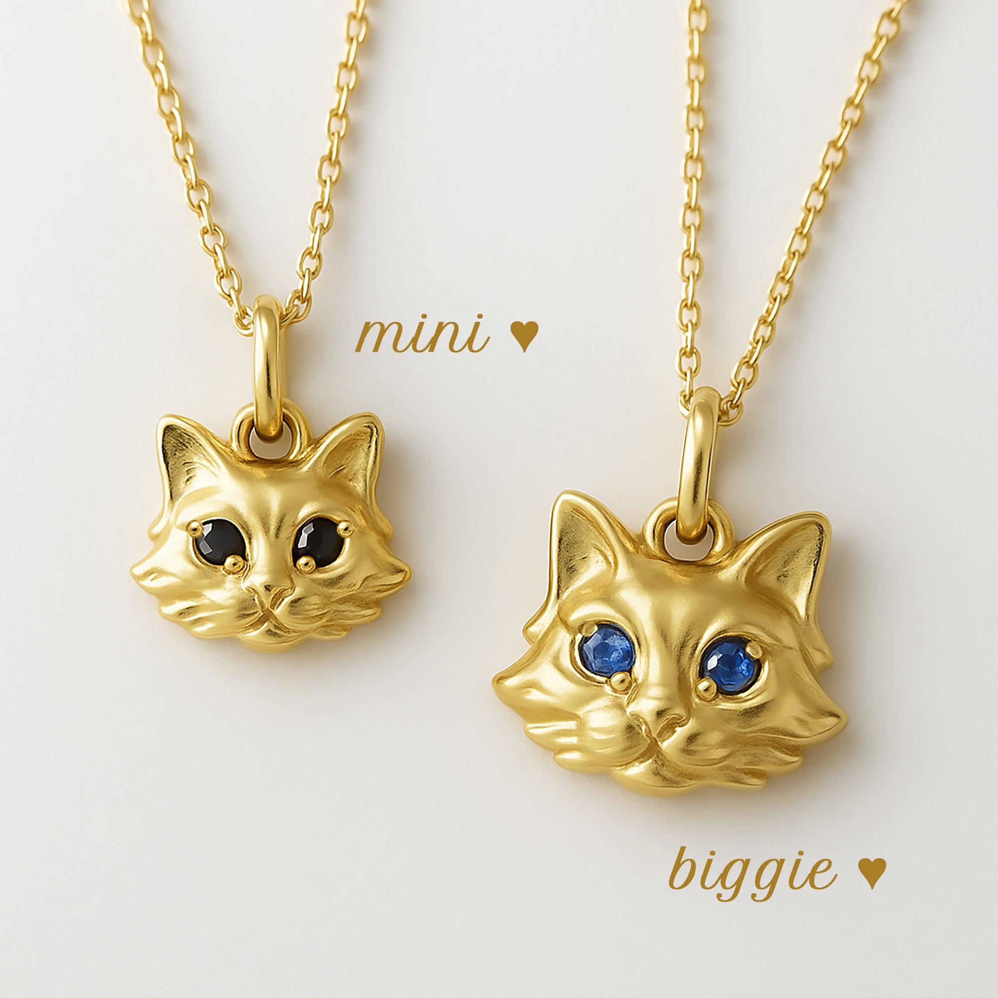 Mini Starry-Eyed Kitty Charm
