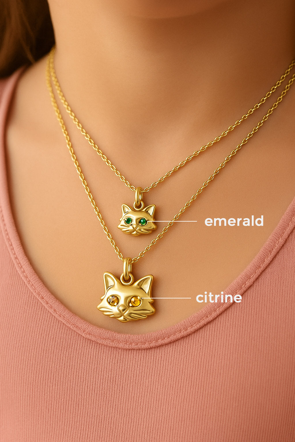 Mini Starry-Eyed Kitty Charm