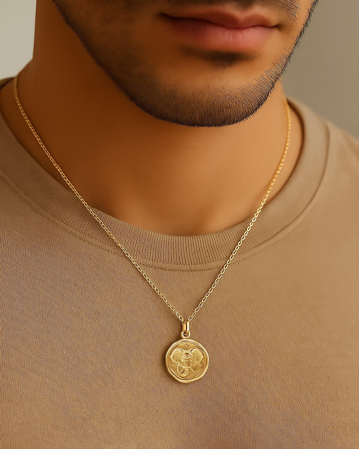 Elephant Spirit Animal Amulet