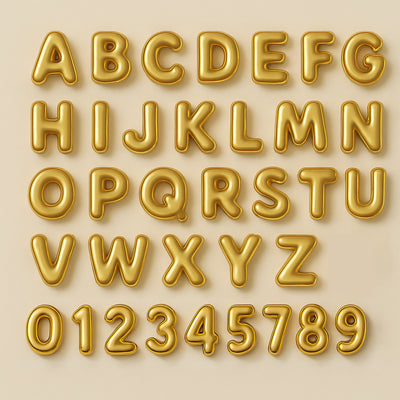 Medium Bubble Initial Charm