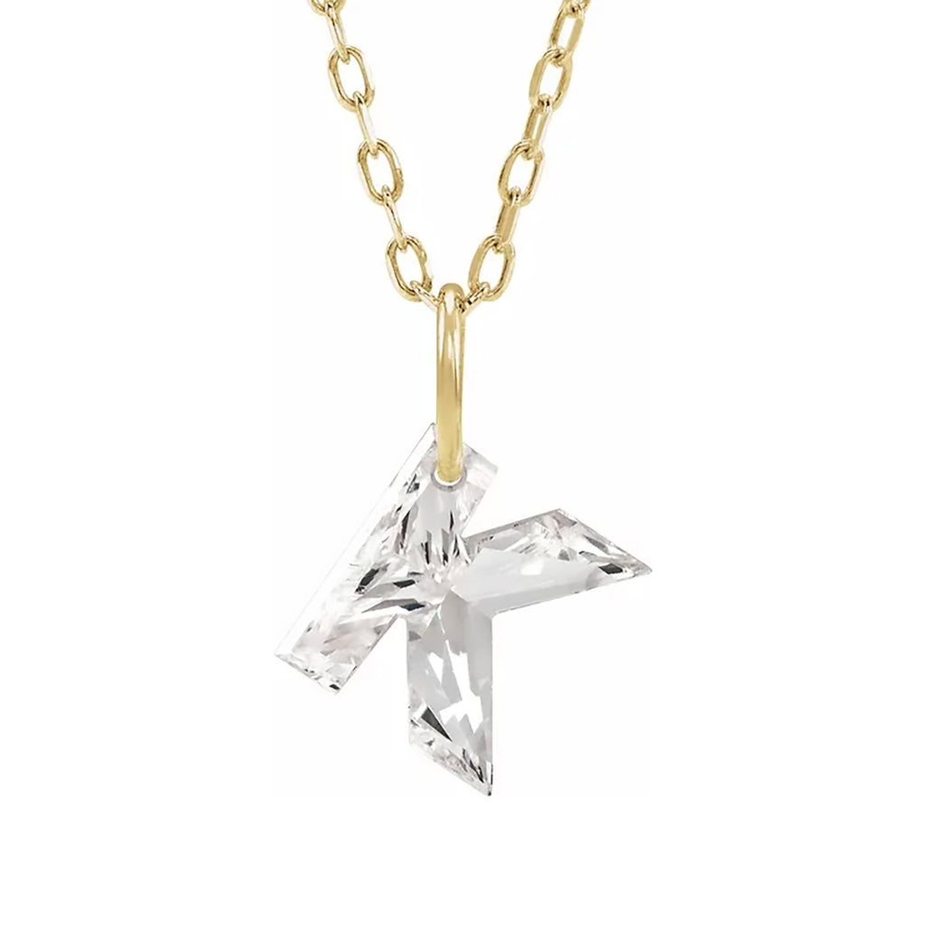 Lab-Grown Diamond Initial Charm