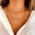 3mm Diamond-Cut Rope Chain ⟡ Lightweight