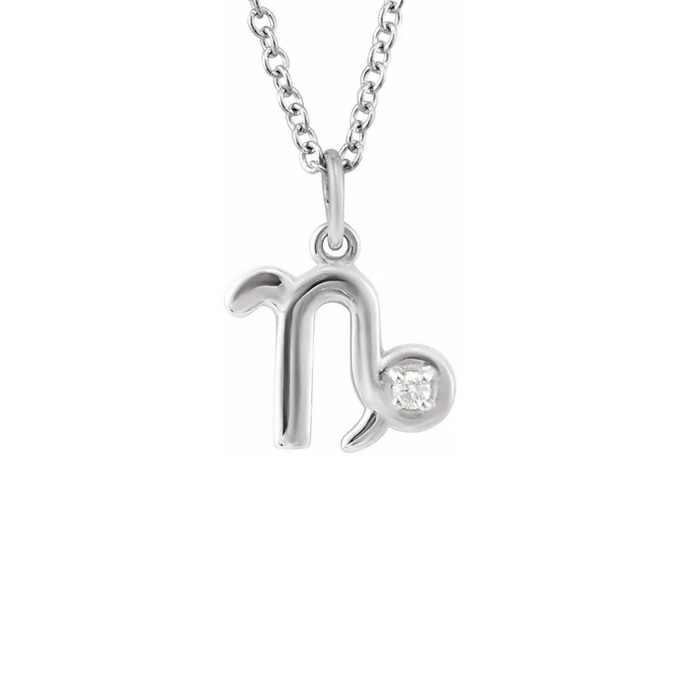 GEMMA ♦ CAPRICORN Zodiac Symbol Charm