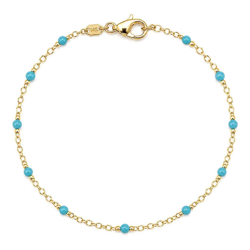 The Celeste Bracelet ⬩ Turquoise