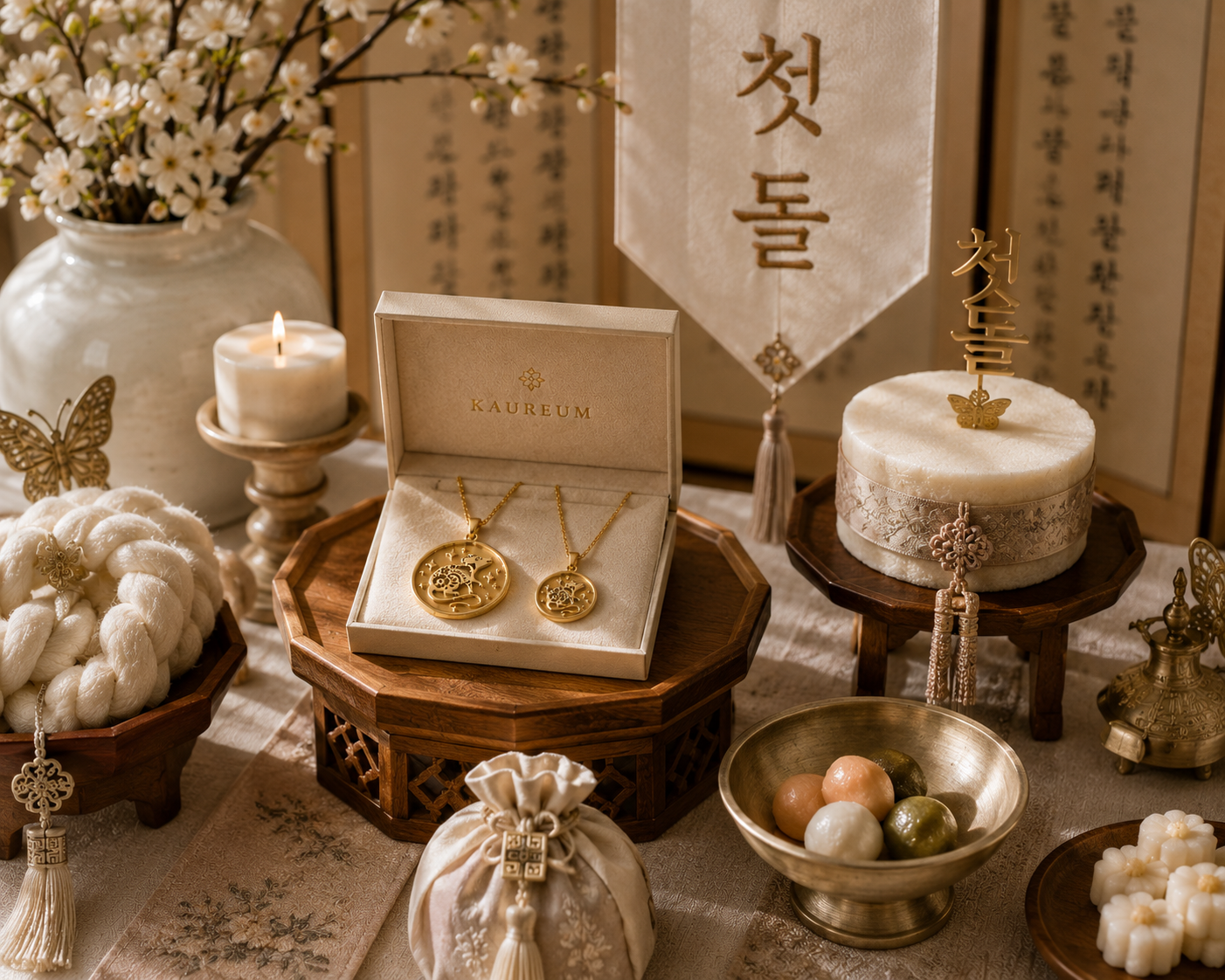 Rat (鼠)  Lunar Zodiac Medallion