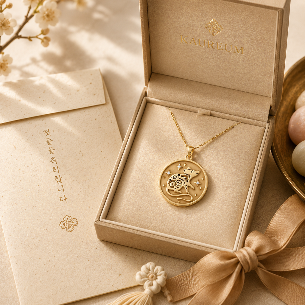 Rat (鼠)  Lunar Zodiac Medallion