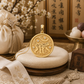 Monkey (猴) Lunar Zodiac Medallion