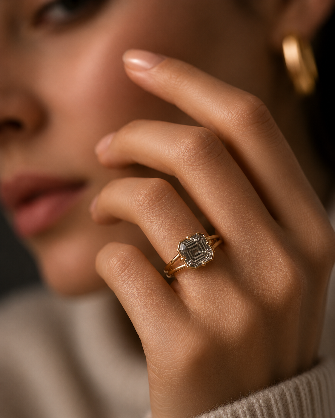 The Vestige Ring in Smoke