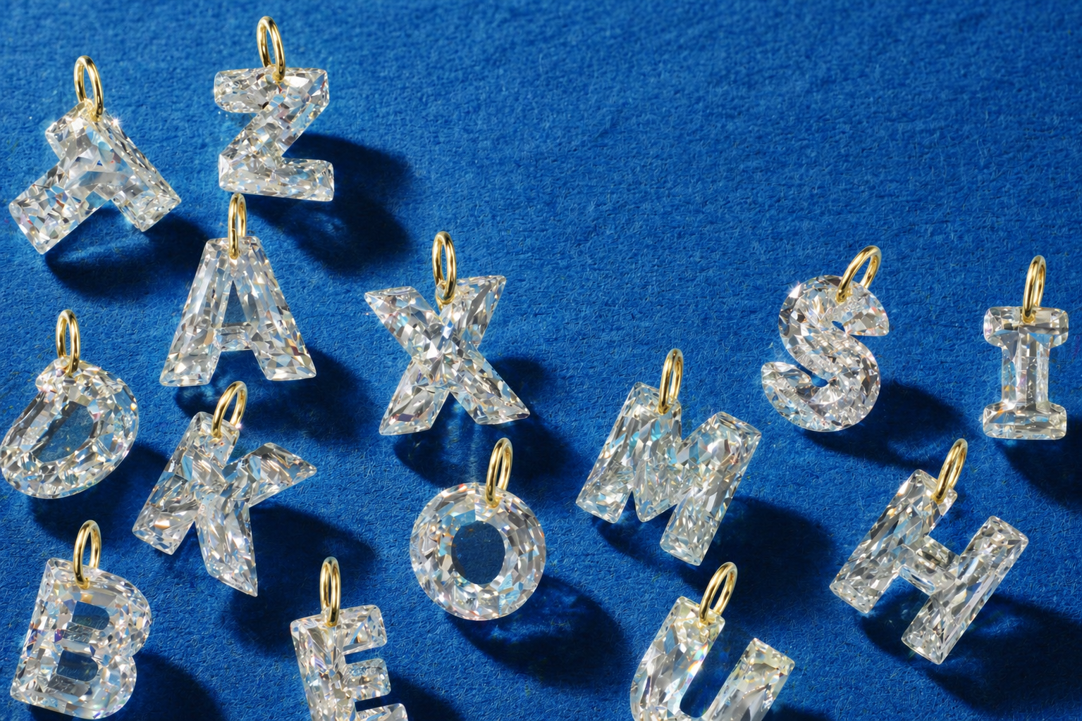 Lab-Grown Diamond Initial Charm