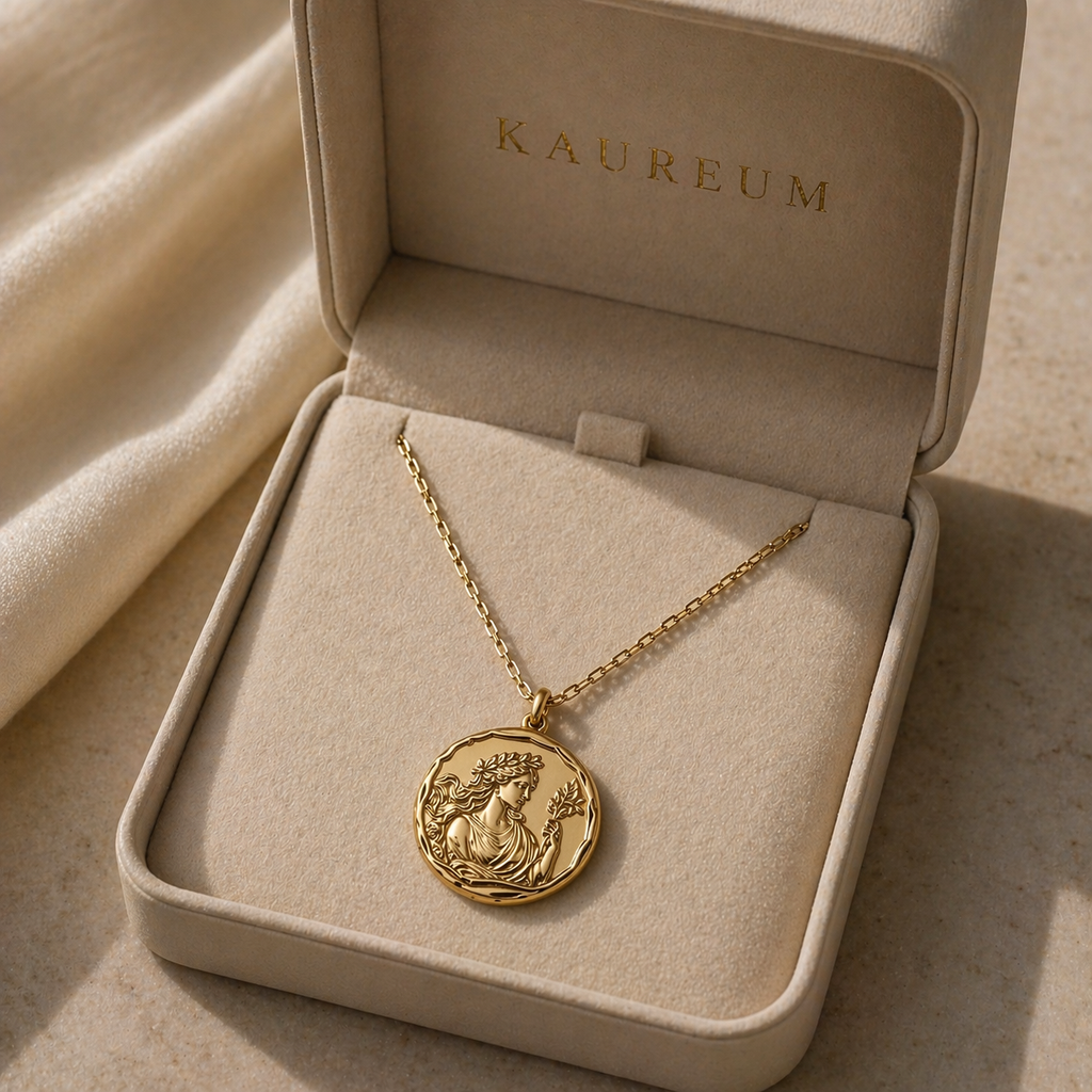 VIRGO ⟡ Vintage Zodiac Coin Medallion