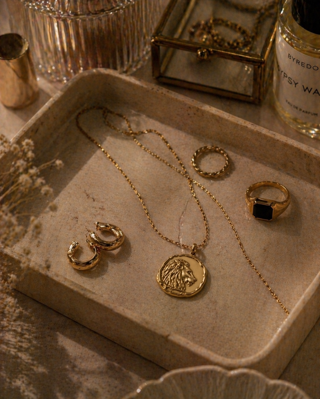 LEO ⟡ Vintage Zodiac Coin Medallion