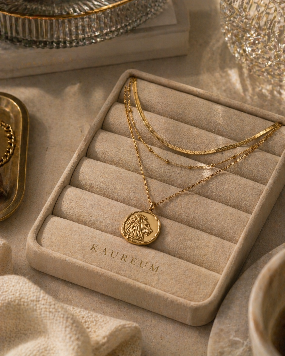 LEO ⟡ Vintage Zodiac Coin Medallion