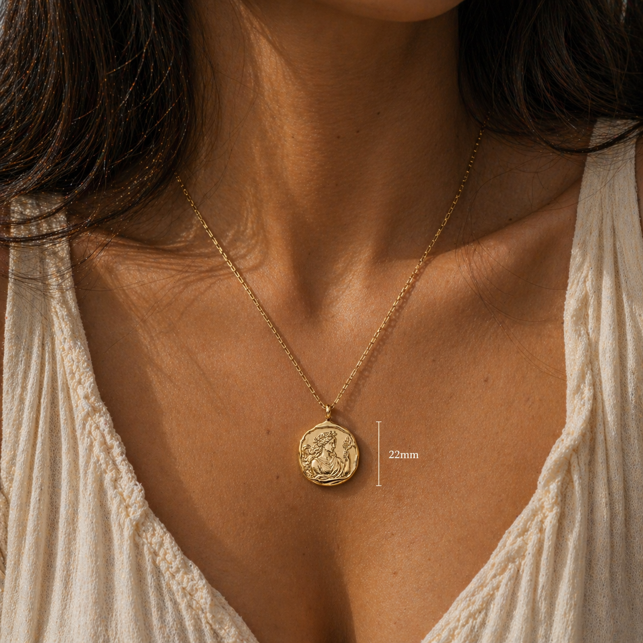 VIRGO ⟡ Vintage Zodiac Coin Medallion