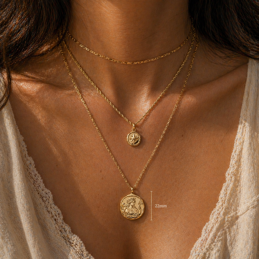 VIRGO ⟡ Vintage Zodiac Coin Medallion