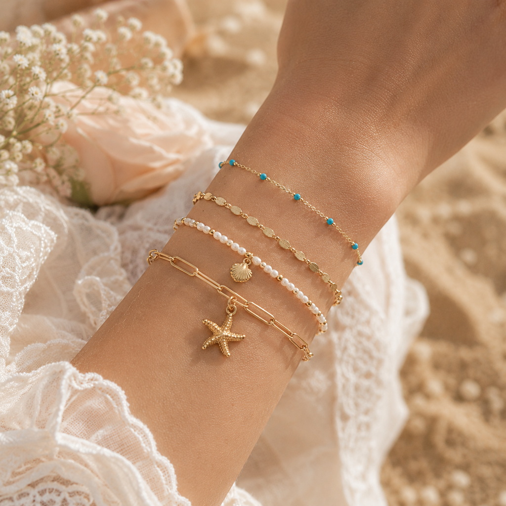 The Celeste Bracelet ⬩ Turquoise