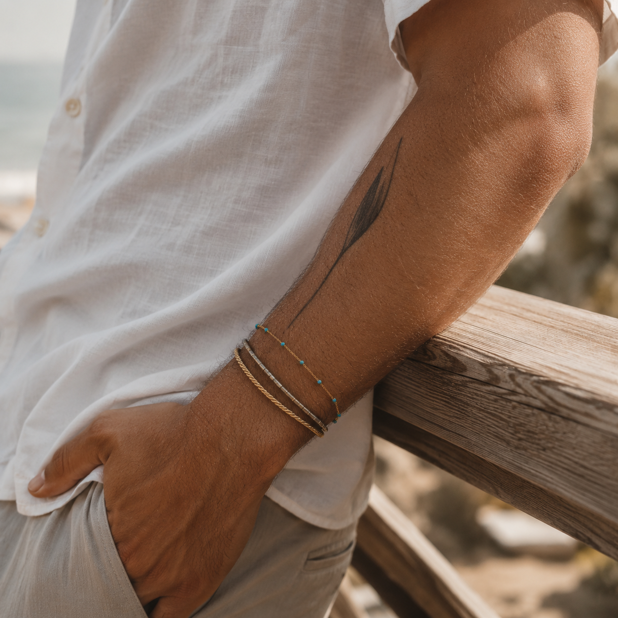 The Celeste Bracelet ⬩ Turquoise
