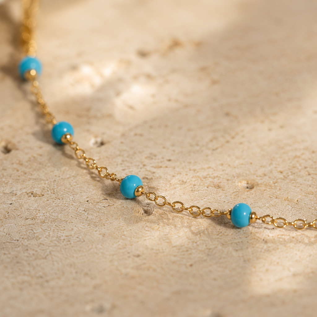 The Celeste Bracelet ⬩ Turquoise