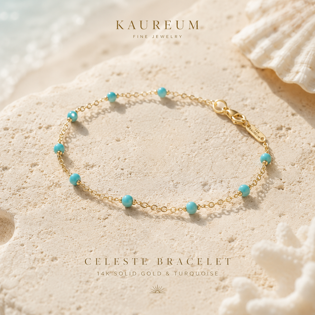 The Celeste Bracelet ⬩ Turquoise