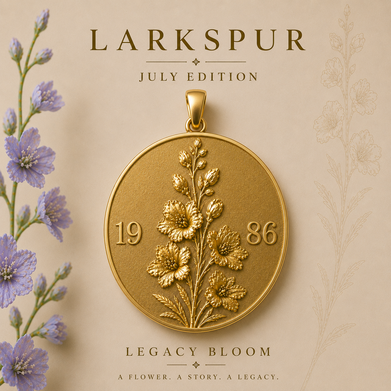 Legacy Bloom ⟡ Larkspur