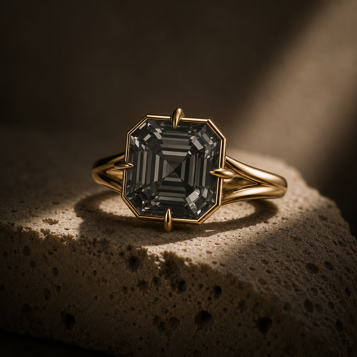 The Vestige Ring in Smoke