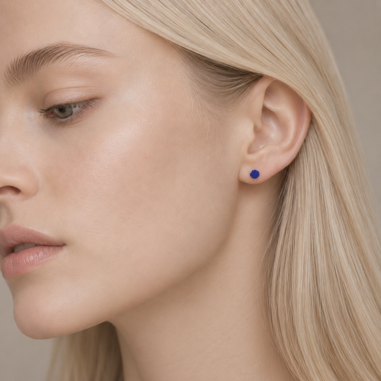 Signature Studs ⬩ Lapis Lazuli