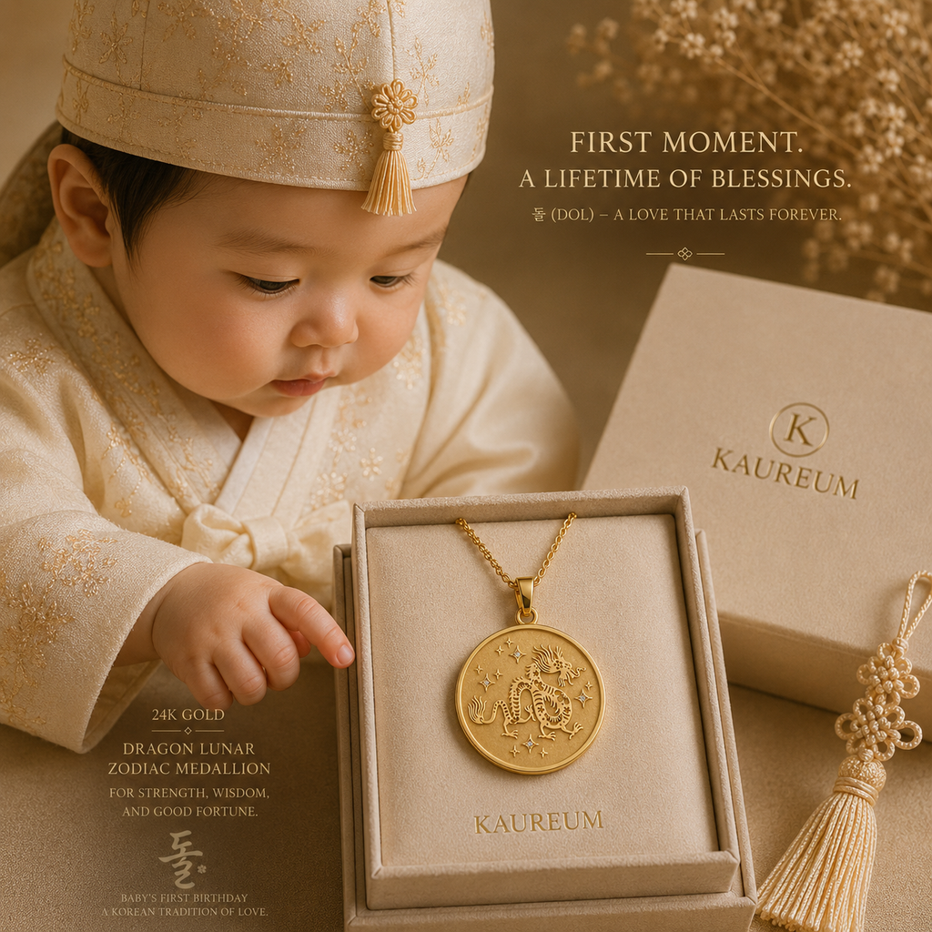 Dragon (龍) Lunar Zodiac Medallion