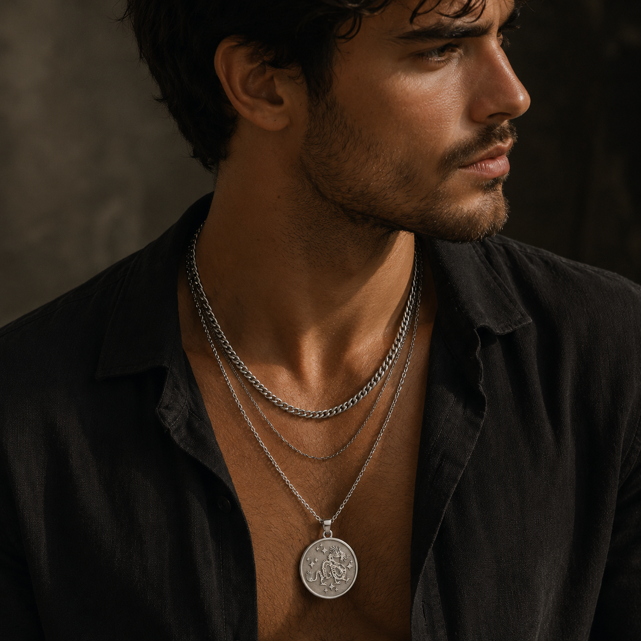 Dragon (龍) Lunar Zodiac Medallion