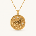 Horse (馬) Lunar Zodiac Medallion