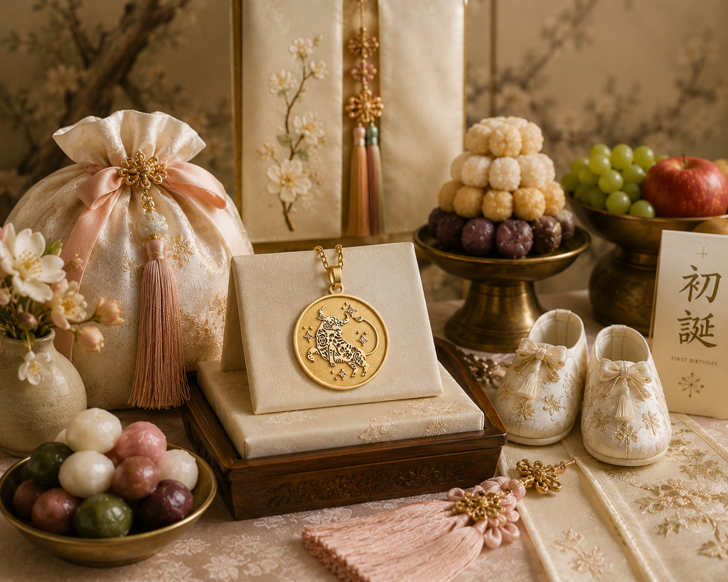 Ox (牛) Lunar Zodiac Medallion