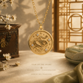 Snake (蛇) Lunar Zodiac Medallion
