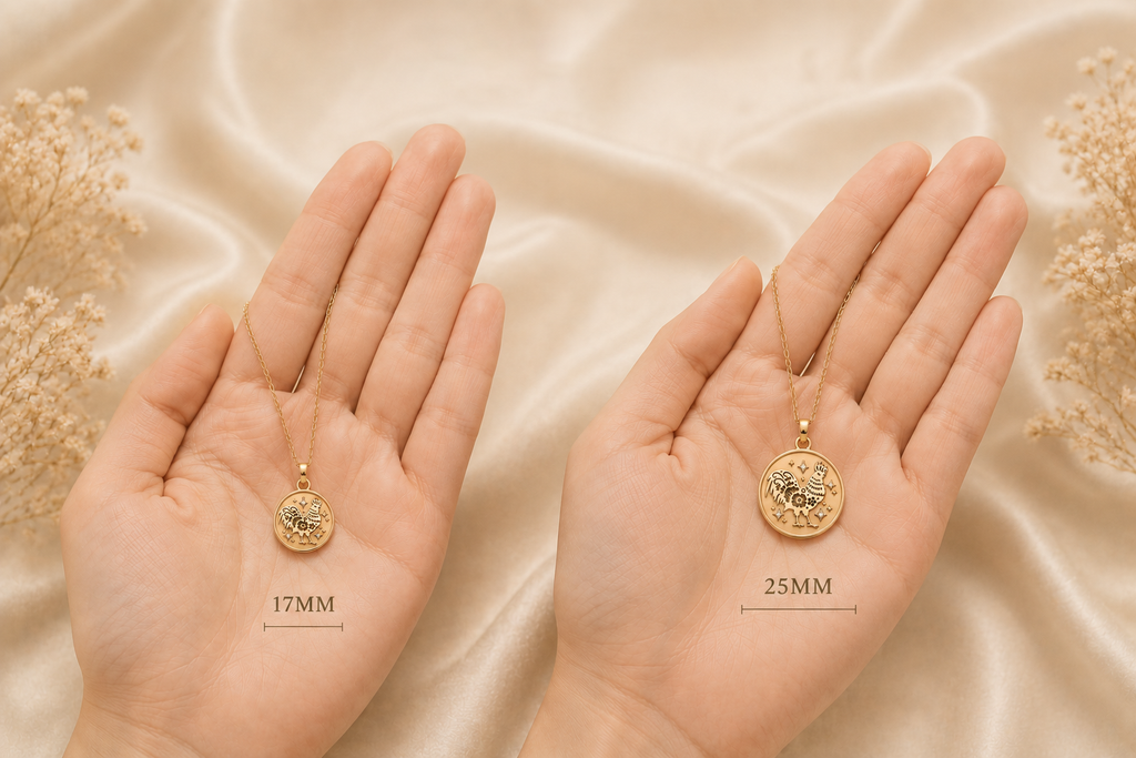 Rooster (雞) Lunar Zodiac Medallion