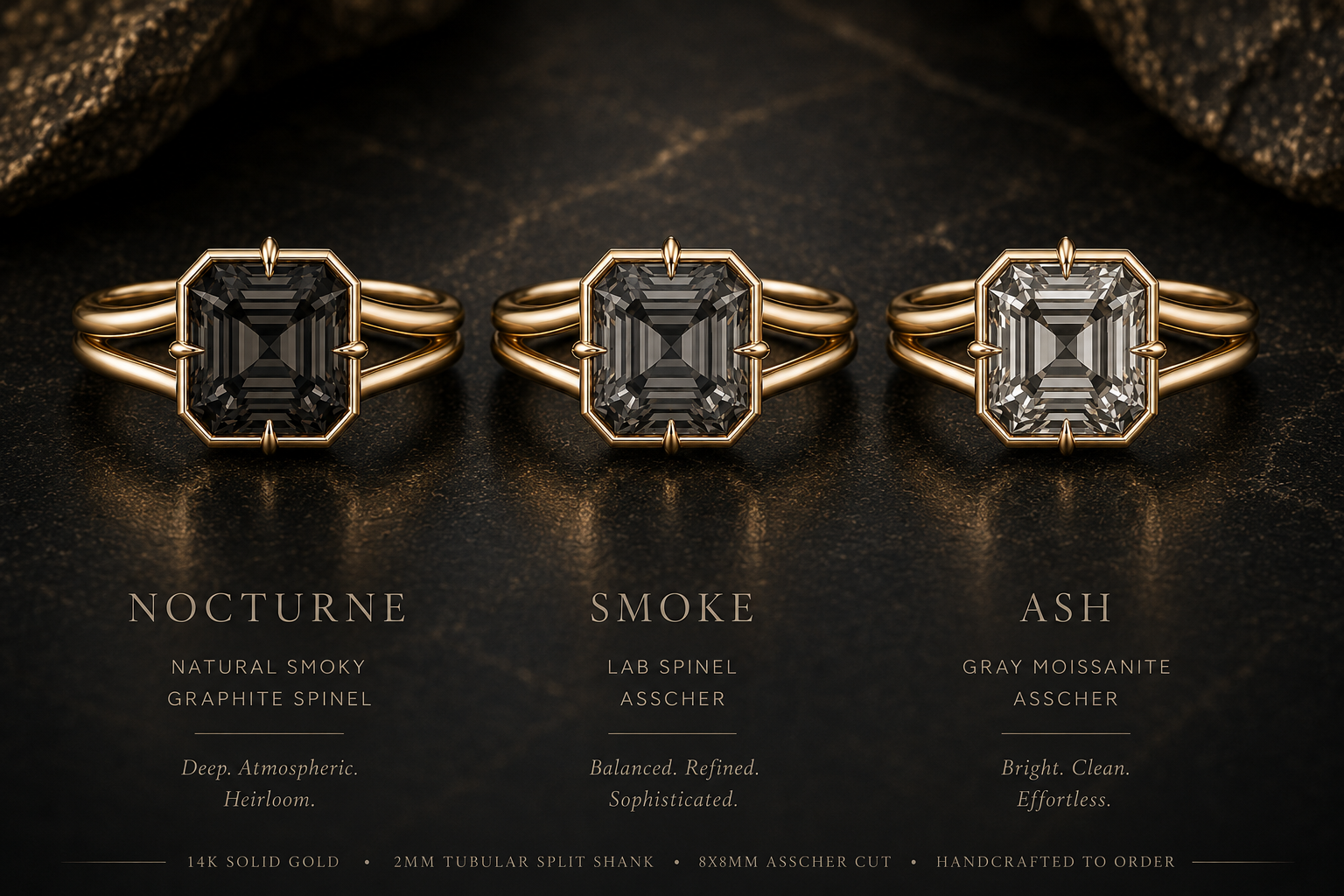 The Vestige Ring in Ash