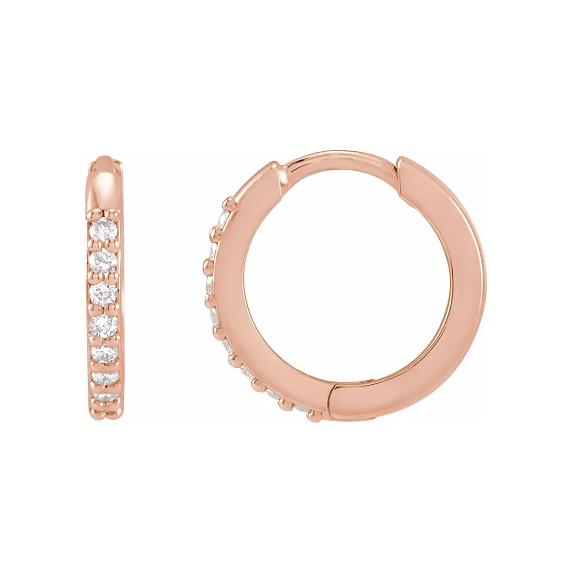 Medium Gemstone Huggies ⟡ 12.5mm