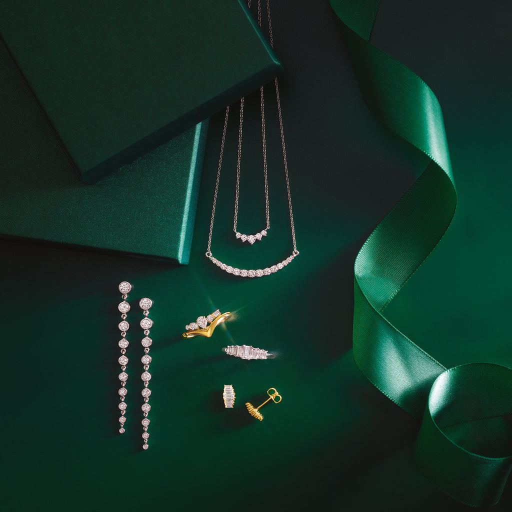 Drip Graduated Lab-Grown Diamond Earrings