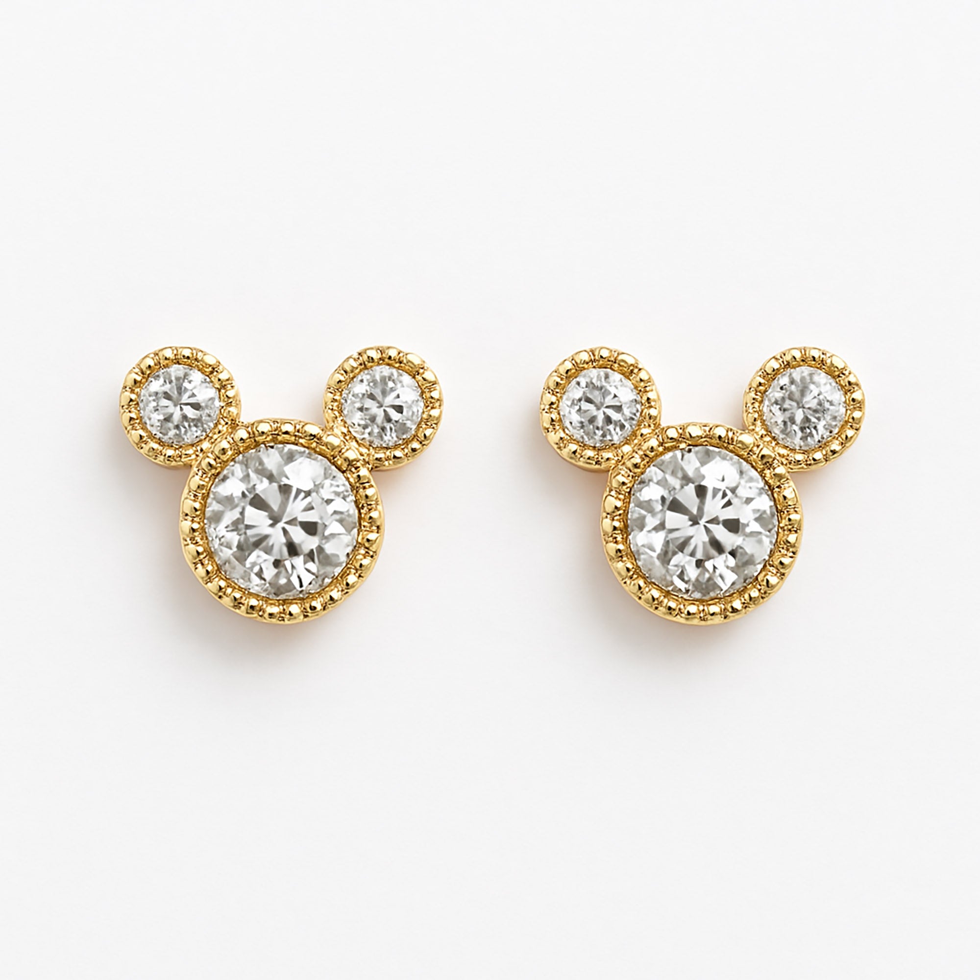 Sparkly Mouse Studs