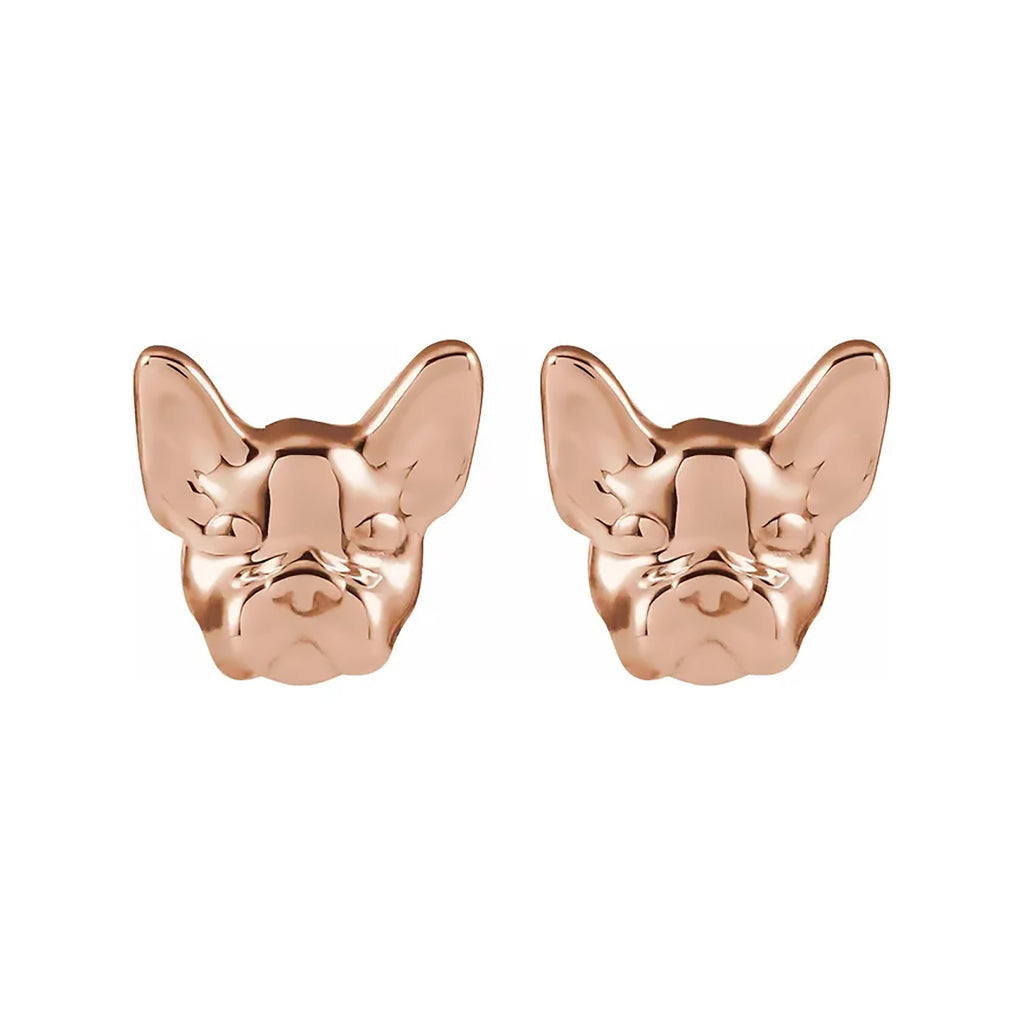 Frenchie Stud Earrings