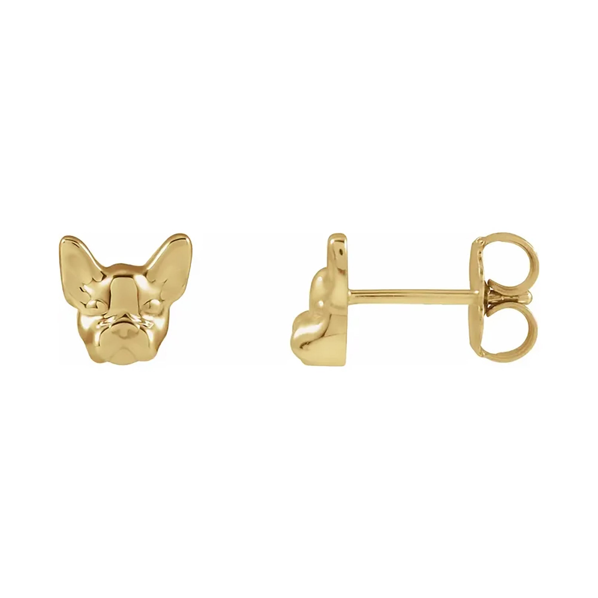 Frenchie Stud Earrings