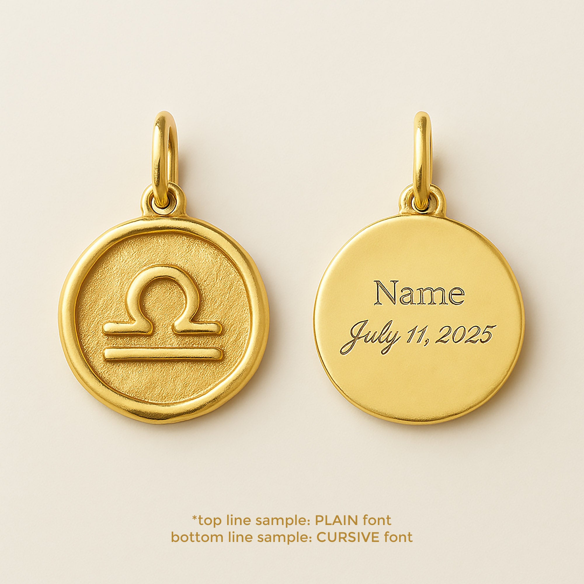 SIGNUM III ♦ Libra Zodiac Coin Medallion