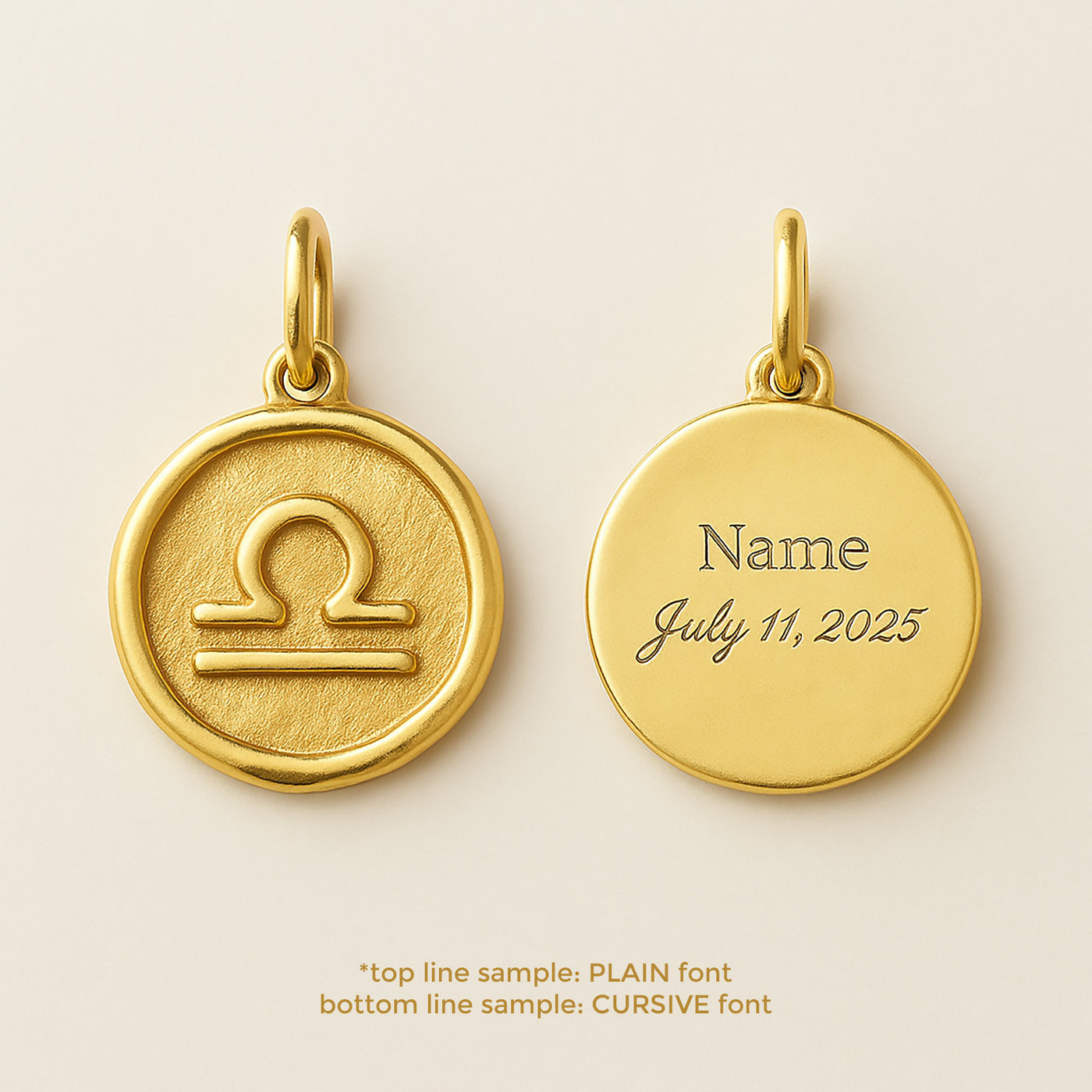 SIGNUM III ♦ Libra Zodiac Coin Medallion