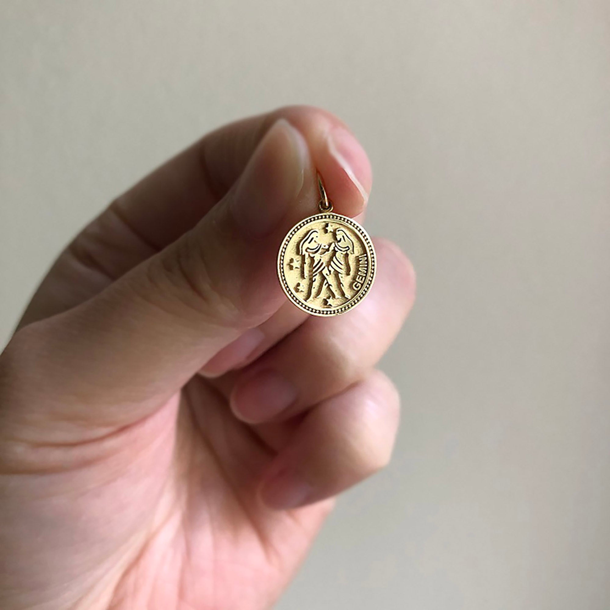 ASTRO ♦ Gemini Zodiac Coin Pendant