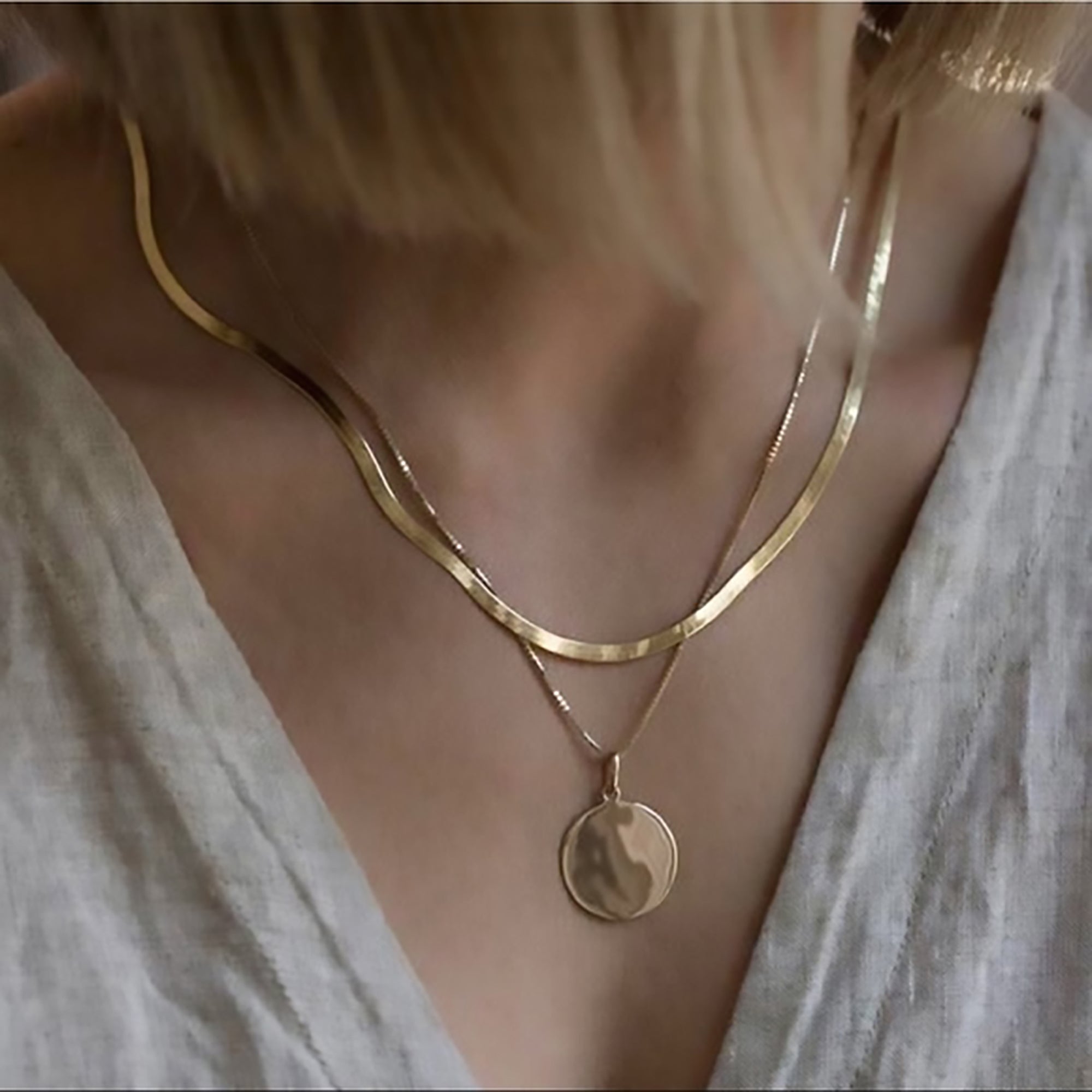 DF ♢ 3mm SERPENTINE Necklace – KAUREUM