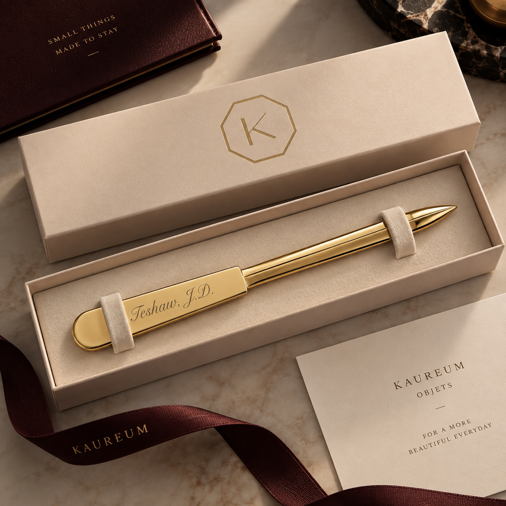 Keepsake Letter Opener ⬩ Gold