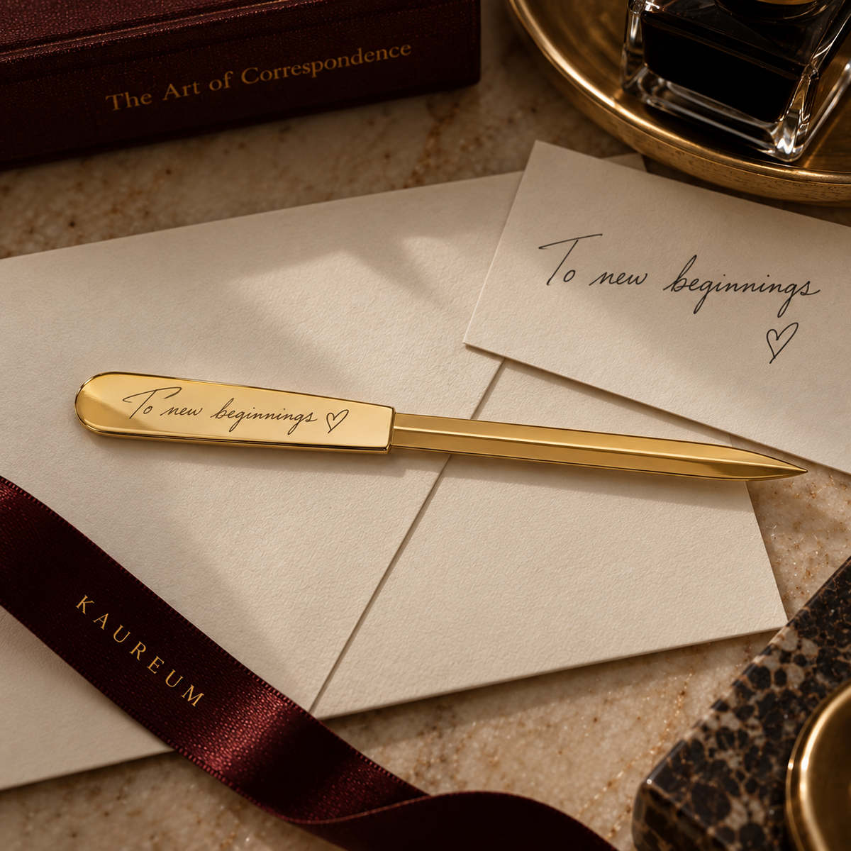 Keepsake Letter Opener ⬩ Gold